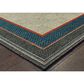Oriental Weavers Latitude 8021L 9"10" x 12"10" Grey Area Rug, , large