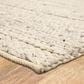 Karastan Tableau RG183-105 4" x 6" Zaza Ivory Area Rug, , large