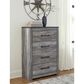 Ashley Bronyan 4-Drawer Chest in Dark Gray, , large