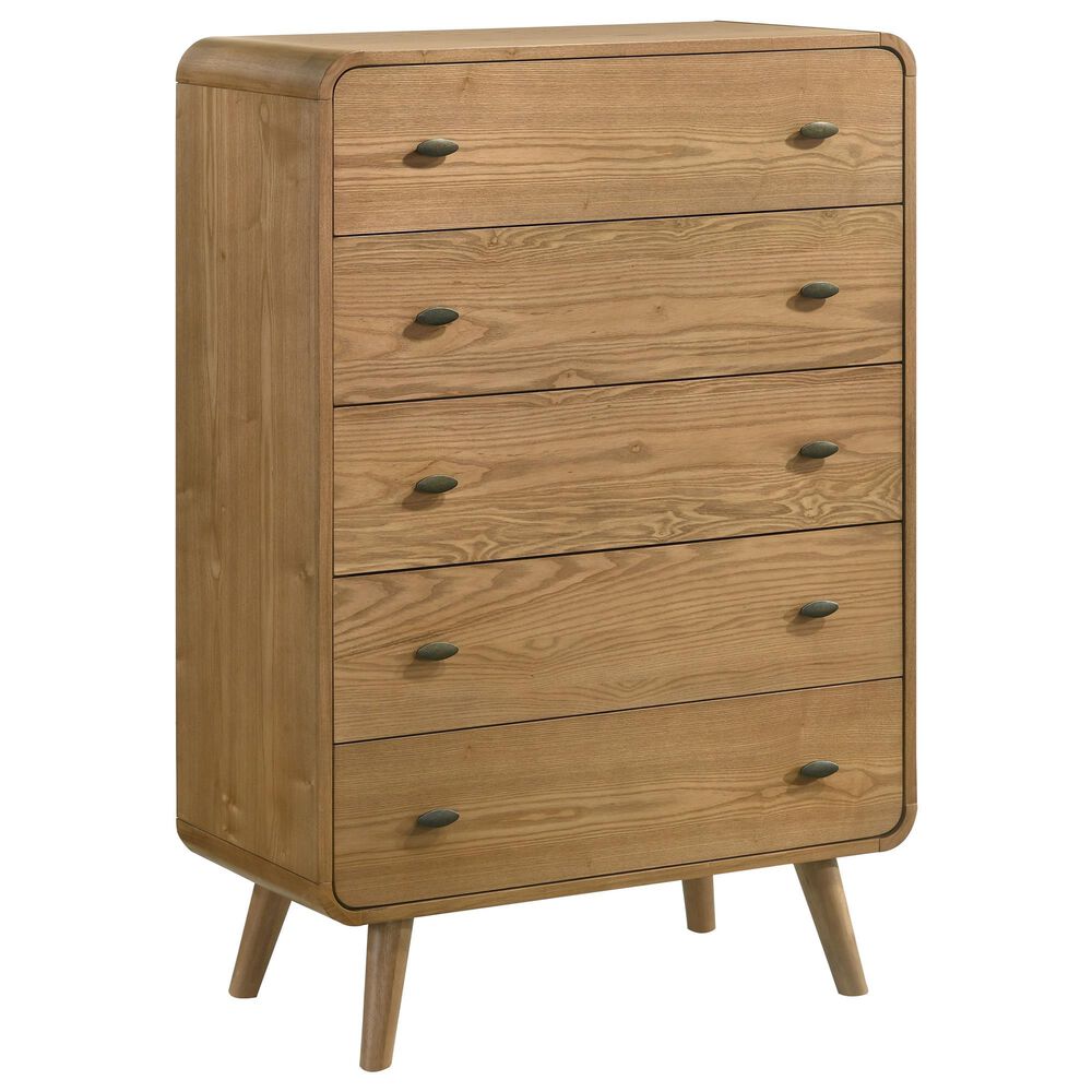 Pacific Landing Robyn 5-Drawer Chest in Light Ash, , large