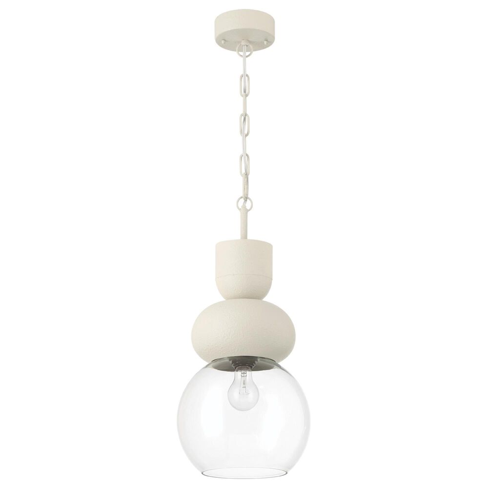 Creative Coop Cannon 1-Light Pendant in Ivory, , large