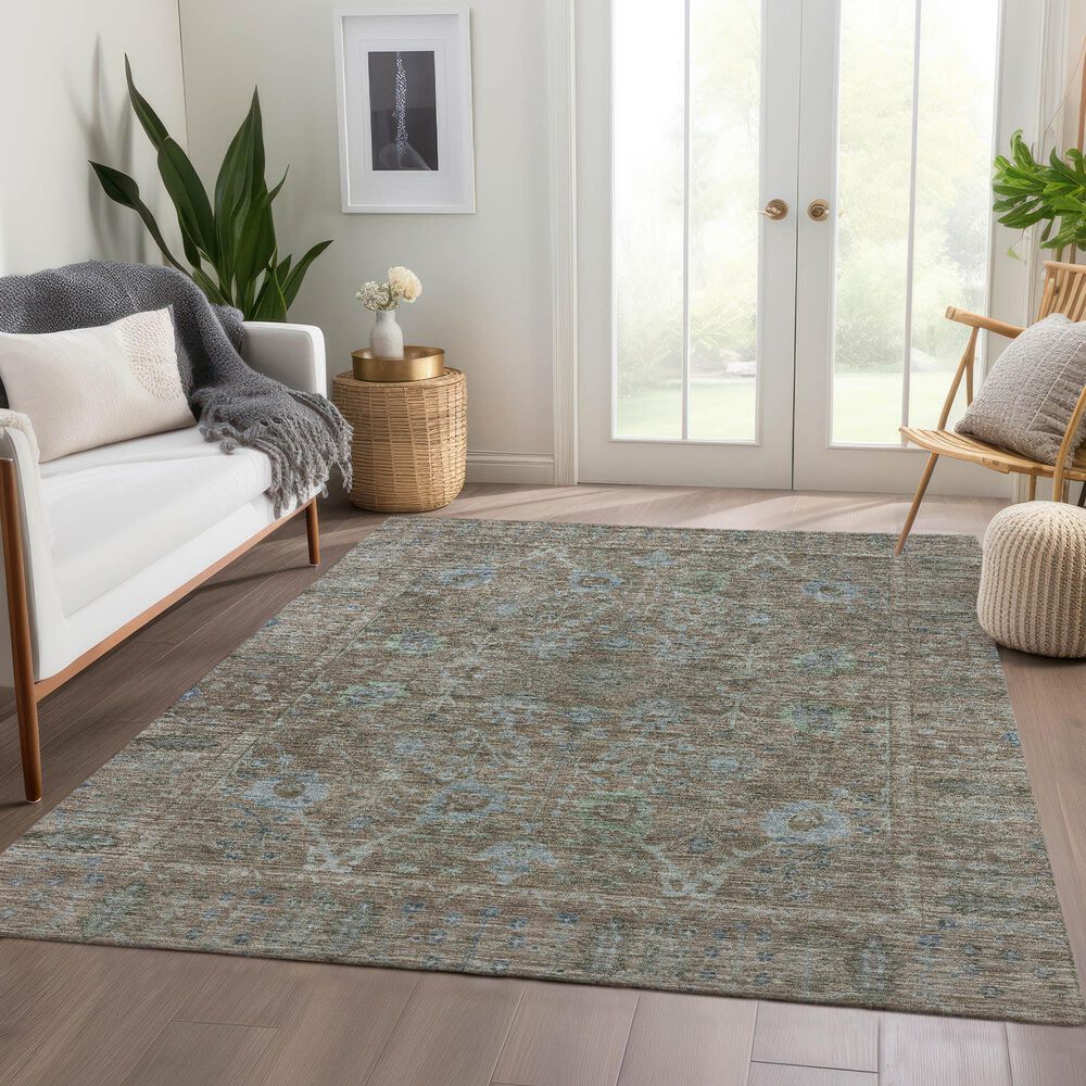 Dalyn Rug Company Solace SL9 5&#39; x 7&#39;6&quot; Brown Area Rug, , large