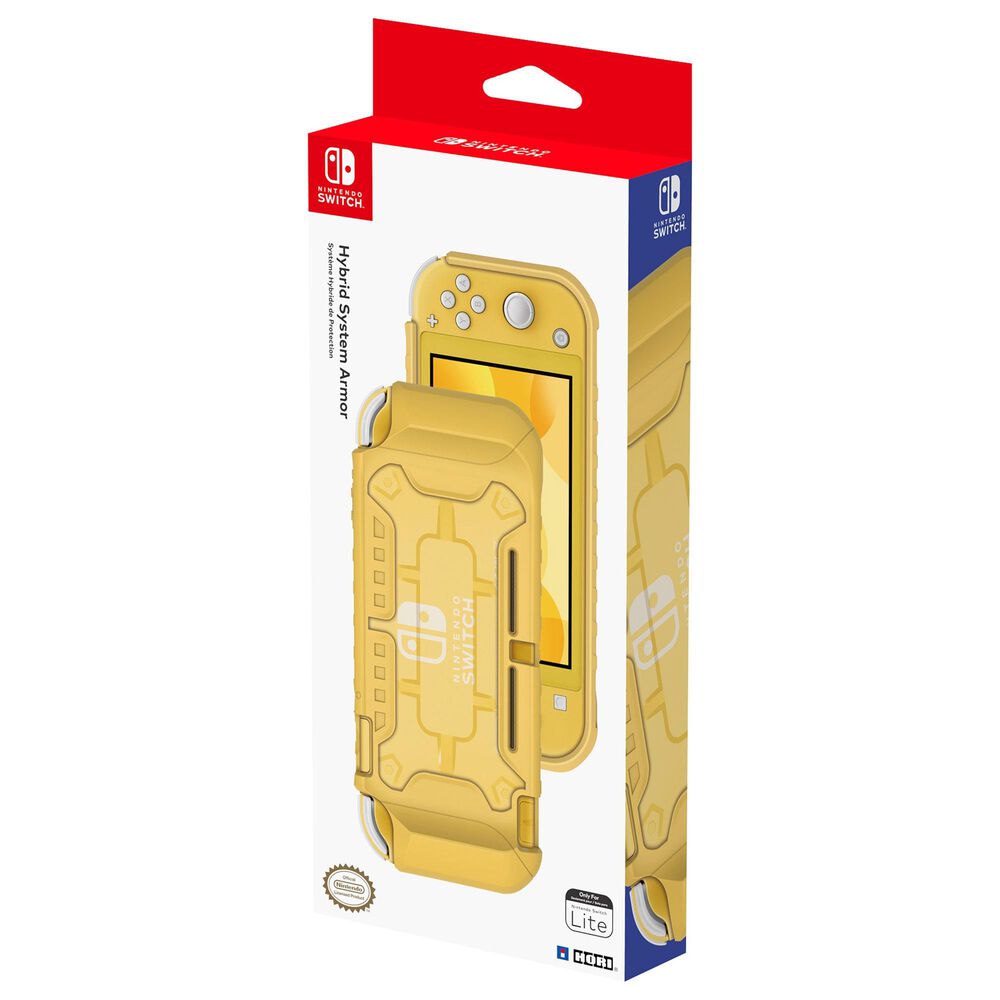 Hori Hybrid System Armor Case in Yellow - Nintendo Switch Lite, , large