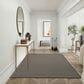 Nourison Courtyard Black and White 4" x 6" Indoor/Outdoor Area Rug, , large