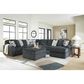 Ashley Midnight-Madness 4-Piece Right Facing Sectional with Chaise in Gunmetal, , large