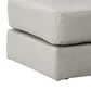 Ashley Amiata Oversized Accent Ottoman in Glacier, , large
