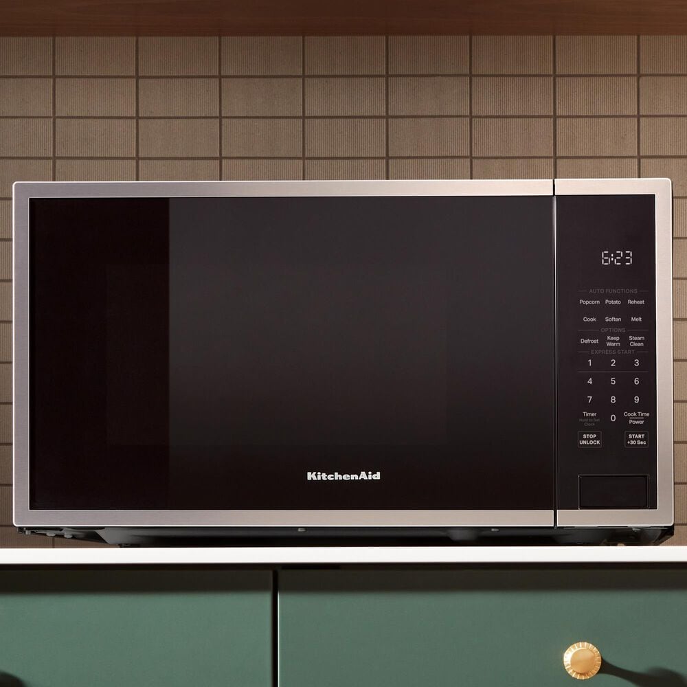 KitchenAid 1.6 Cu. Ft. Countertop Microwave in Stainless Steel, , large