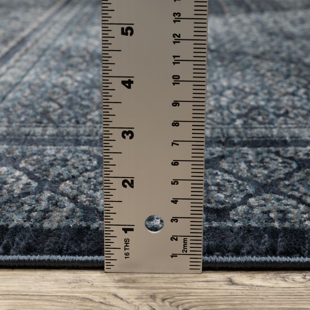 Oriental Weavers Capella Oriental Blue 6&#39;7&quot; x 9&#39;6&quot; Area Rug, , large