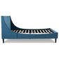 Jennifer Taylor Home Aspen Queen Upholstered Platform Bed in Satin Teal, , large