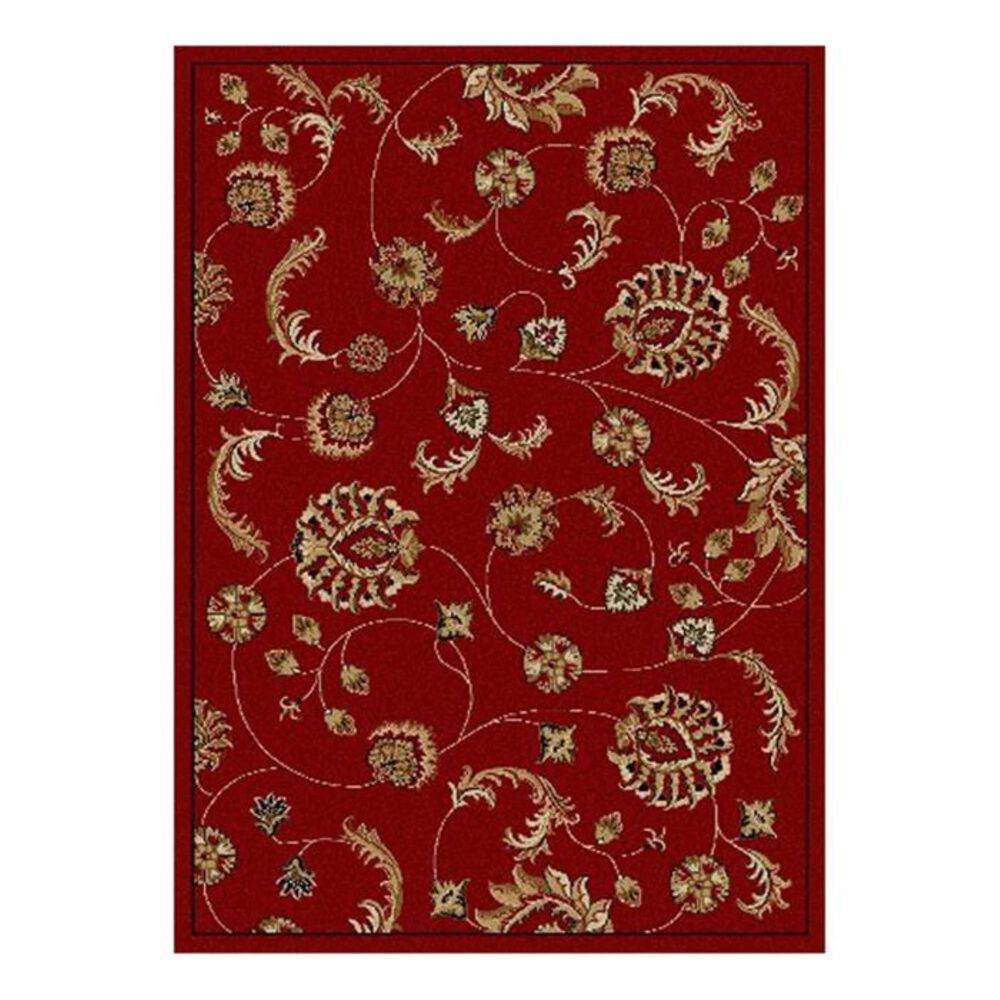 Radici USA Bergamo 1835 2'2" X 7'7" Red Runner, , large