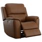 Flexsteel Henry 2-Piece Power Reclining Sofa and Recliner in Caramel Brown, , large