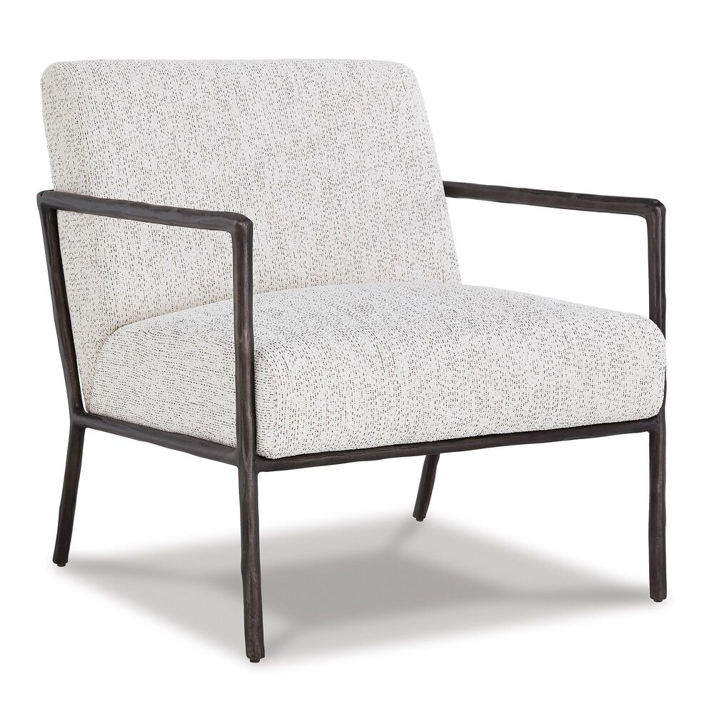 Signature Design by Ashley Ryandale Accent Chair in Pearl and Antique Black, , large