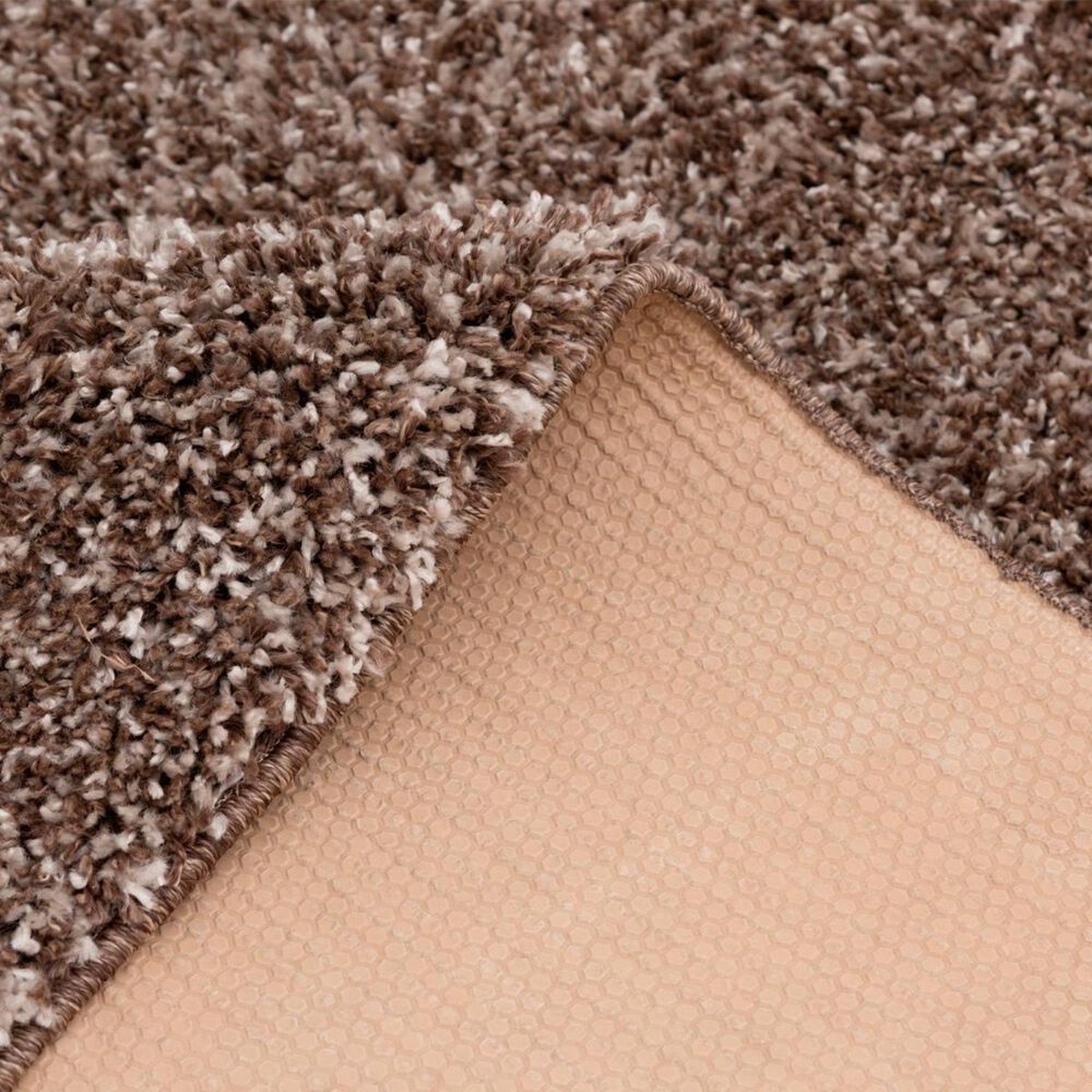 Central Oriental Geneva Shag 5&#39; x 7&#39; Oak and Parchment Area Rug, , large