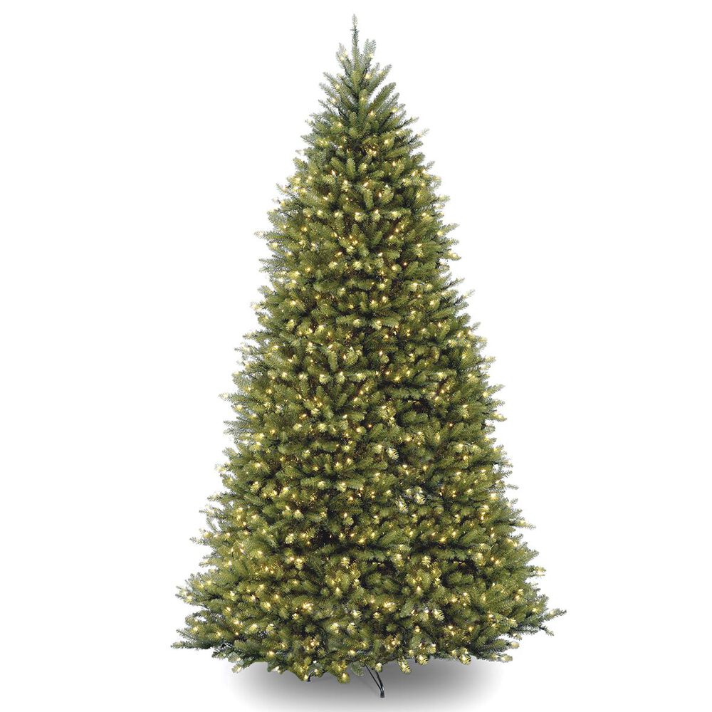 National Tree 10" Fir Tree with 1200 Dual Color LED Lights, , large