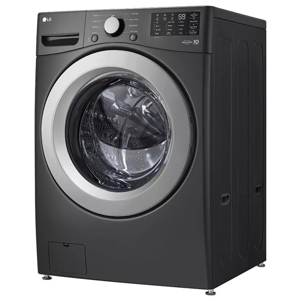 LG 5.0 Cu. Ft. Front Load Washer in Middle Black, , large