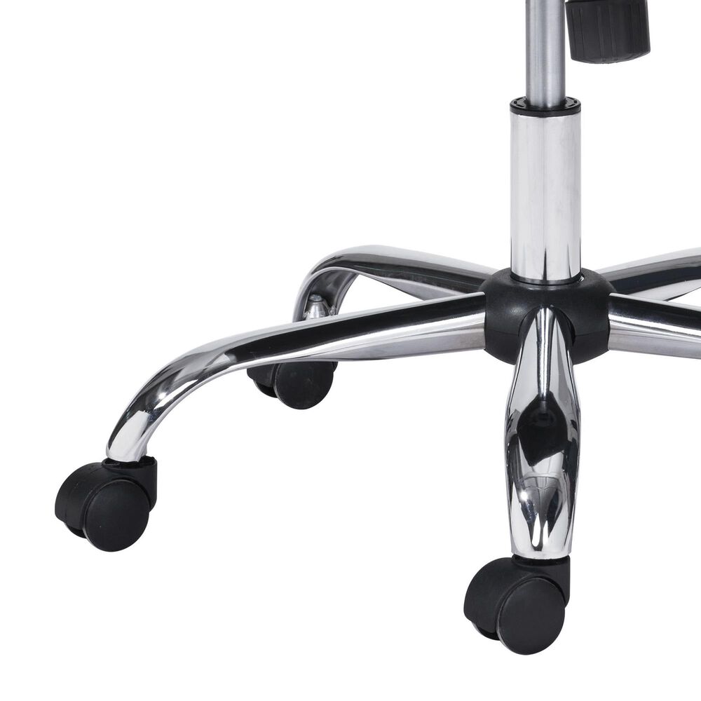 Zuo Modern Primero Office Chair in Black and Silver, , large
