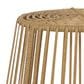 Hearth and Haven Elaine 2-Piece Patio Chat Set with Beige Cushion in Light Brown, , large