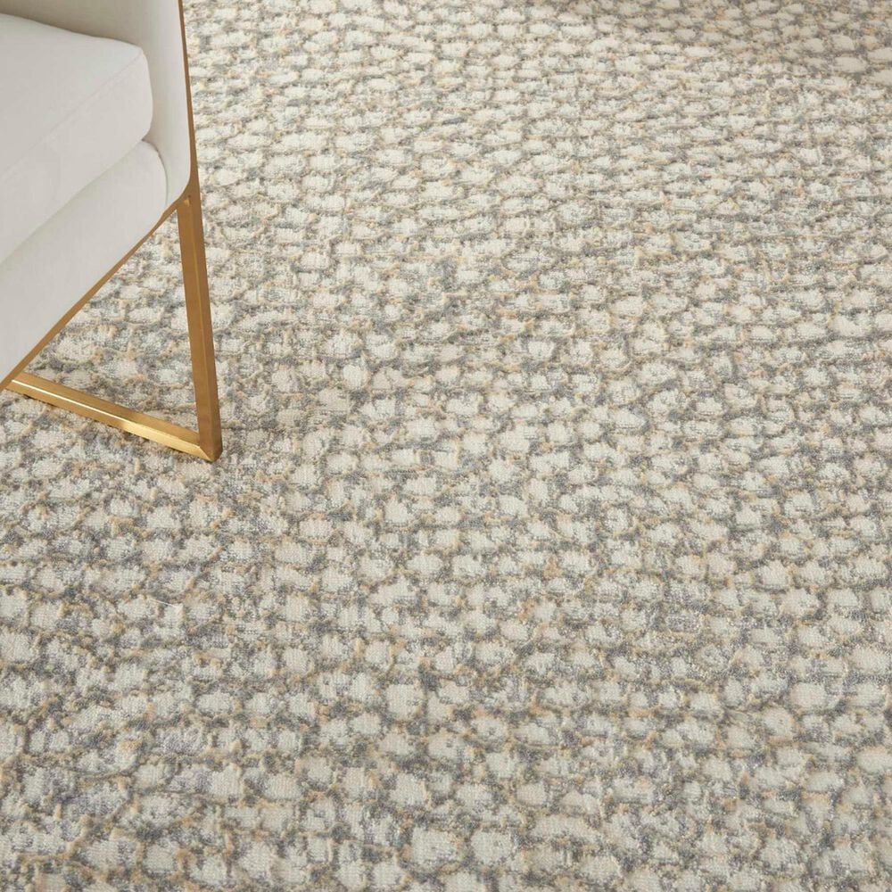 Nourison Joli 8&#39;6&quot; x 11&#39;6&quot; Ivory, Beige and Grey Area Rug, , large