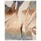 Nourison Prismatic 5"6" x 7"5" Sand, Grey and Gold Area Rug, , large