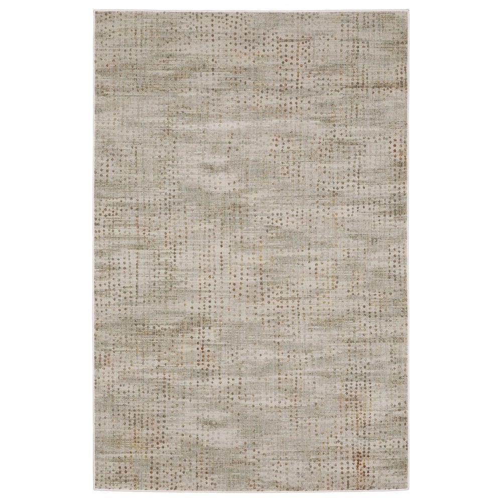 Oriental Weavers Mallory Grey and Gold 7"10" x 10"10" Area Rug, , large