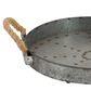 Maple and Jade Metal Tray in Grey, , large