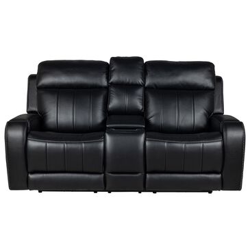 Palisade & Co. Utopia Triple Power Reclining Loveseat in Eclipse, , large