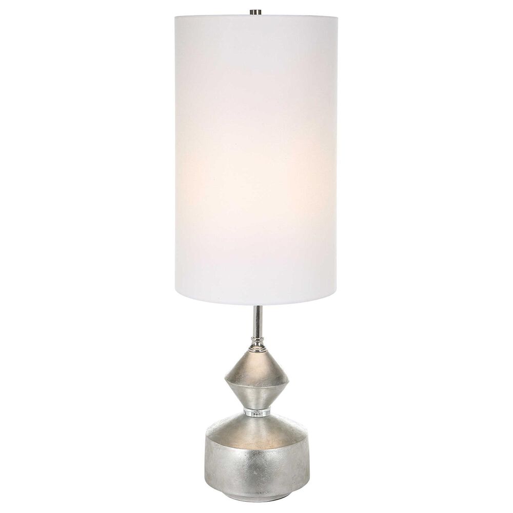 Uttermost Vial Buffett Lamp in Silver and Polished Nickel, , large
