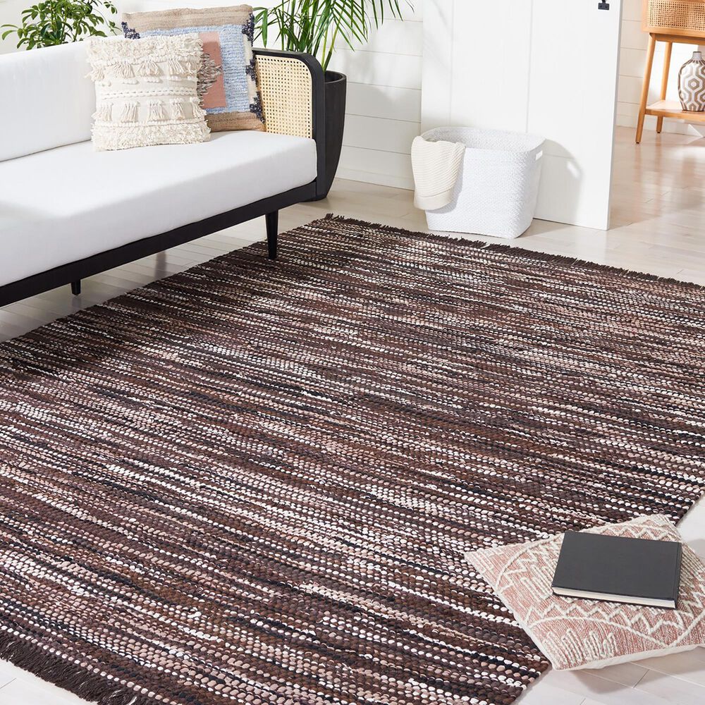 Safavieh Montauk 9&#39; x 12&#39; Brown and Ivory Area Rug, , large