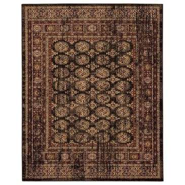 Karastan Bedouin Masrik 8" x 10" Charcoal Area Rug, , large