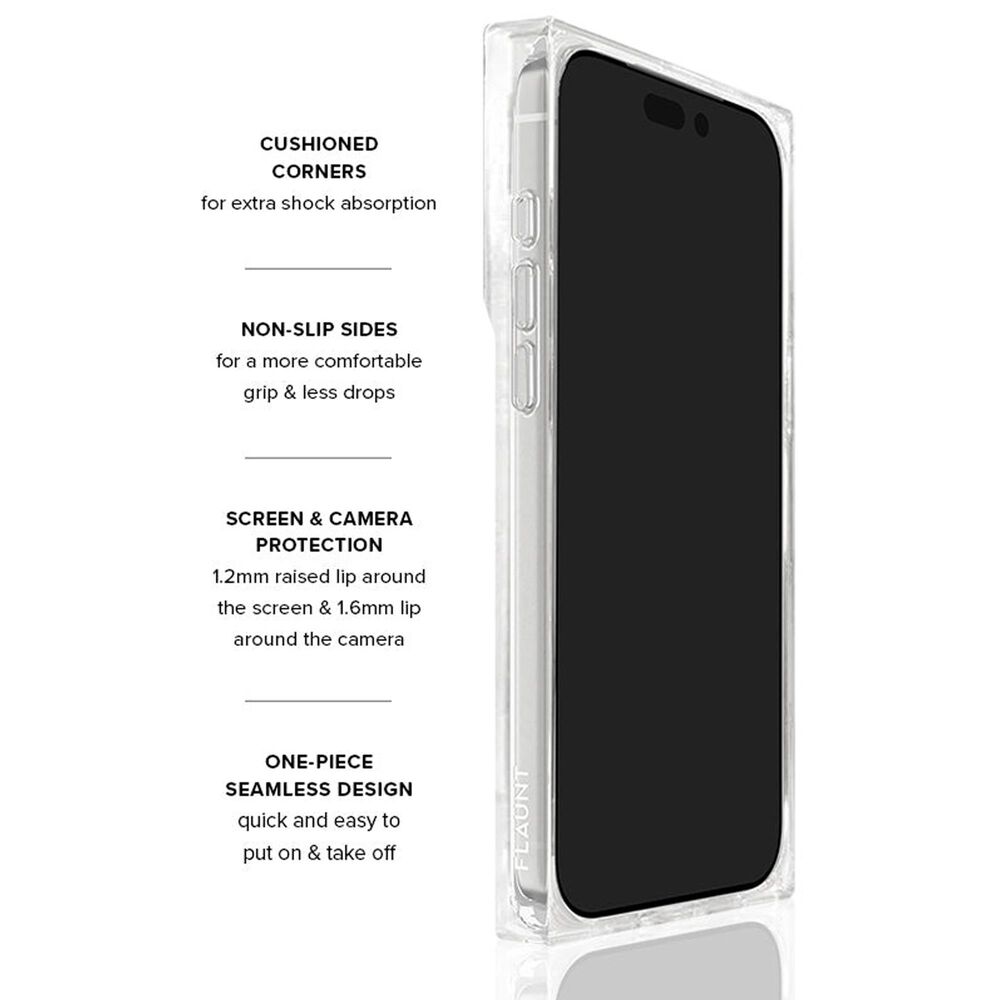 Case-Mate Square MagSafe Case for iPhone 17 Pro Max in Rainbow Confetti Tortoise Shell, , large