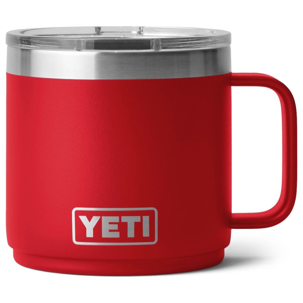 YETI Rambler 14 Oz Mug 2.0 with MagSlider Lid in Rescue Red, , large