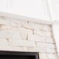 Southern Enterprises Engo Electric Convertible Corner Fireplace in Fresh White/Rustic White Faux Stone, , large
