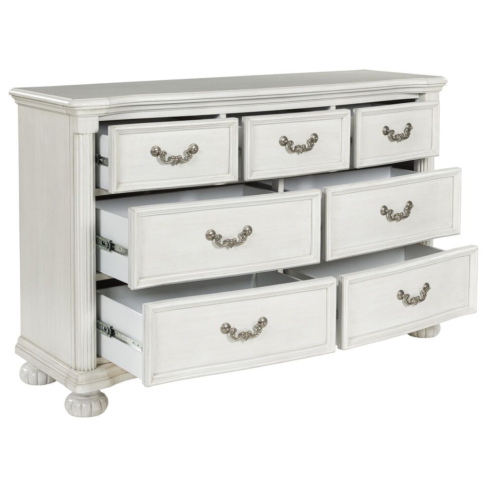 Ashley Montelaine 7-Drawer Dresser in Antique White, , large