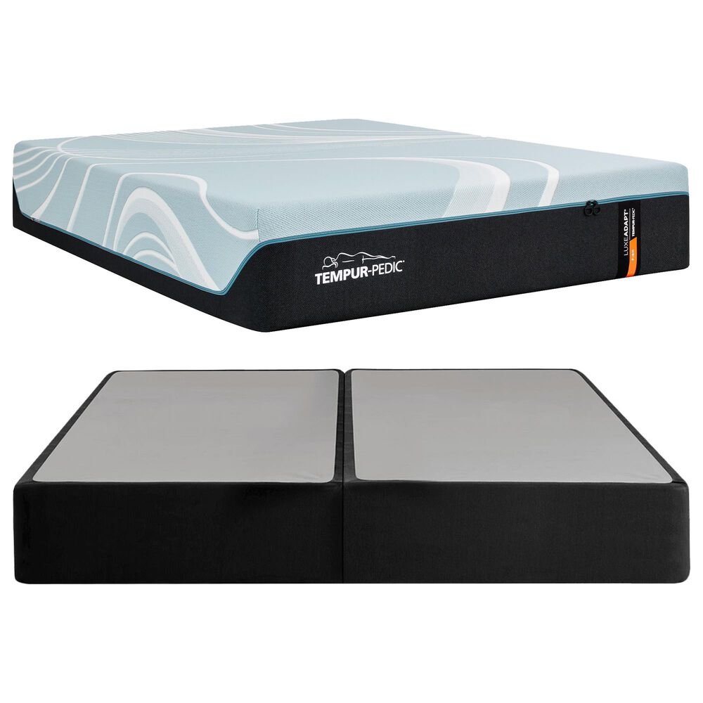 Tempur-Pedic LuxeAdapt 2.0 Firm King Mattress with High Profile Box Springs, , large