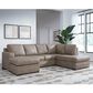 Ashley Amuleto Stationary Left Facing Sofa Chaise in Desert, , large