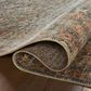 Loloi Heritage 4" x 8" Blue and Rust Area Rug, , large