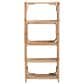 Baxton Studio Baara 4-Shelf Bookcase in Natural Brown, , large