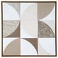 Ashley Harelman 40" x 40" Wall Art in Tan, Taupe and White, , large