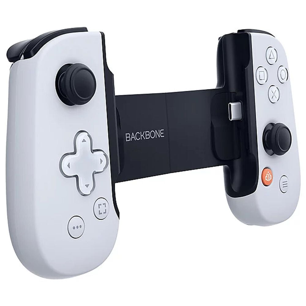 Backbone One - PlayStation Edition &#40;USB-C&#41; - Mobile Gaming Controller for Android and iPhone 15 Series - 2nd Generation - White, , large