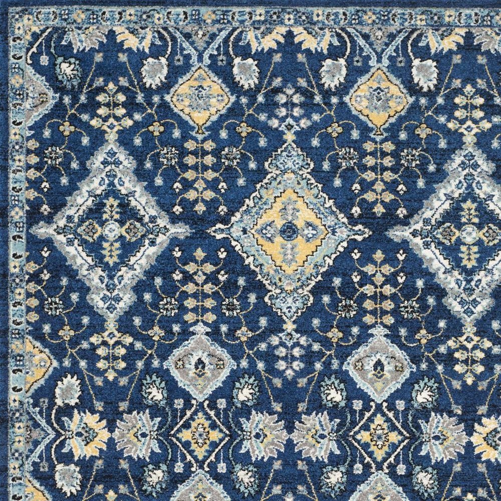 Safavieh Evoke EVK224A 5&#39;1&quot; x 7&#39;6&quot; Royal and Ivory Area Rug, , large