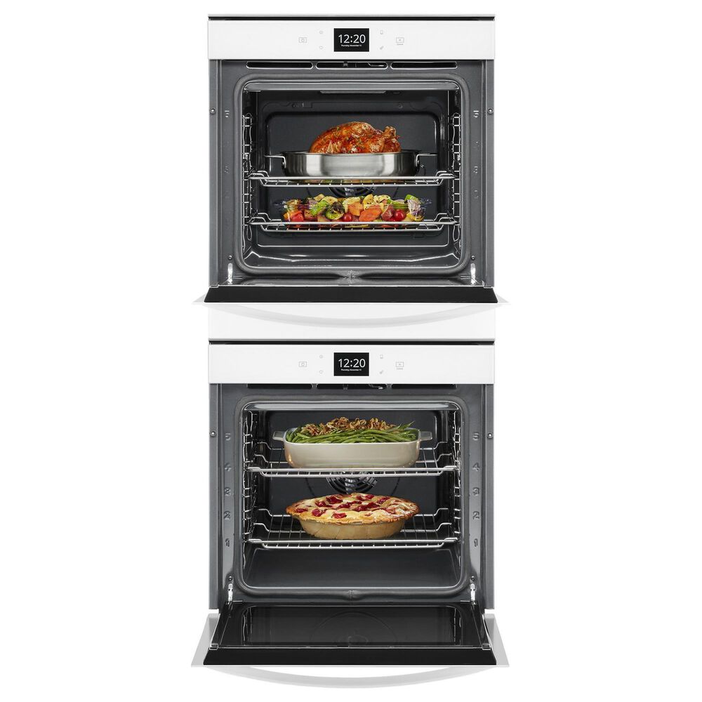 Whirlpool 24&quot; Double Electric Wall Oven with Convection in White, , large