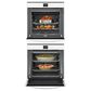 Whirlpool 24" Double Electric Wall Oven with Convection in White, , large