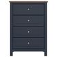 Ashley Landocken 5-Piece Full Bedroom Set in Brown and Blue, , large