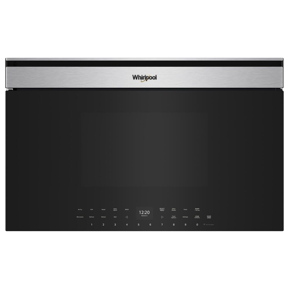 Whirlpool 1.1 Cu. Ft. Built-In Smart Multifunctional Microwave Oven with Air Fry in Fingerprint Resistant Stainless Steel, , large