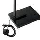 Maple and Jade Industrial Floor Lamp in Black, , large