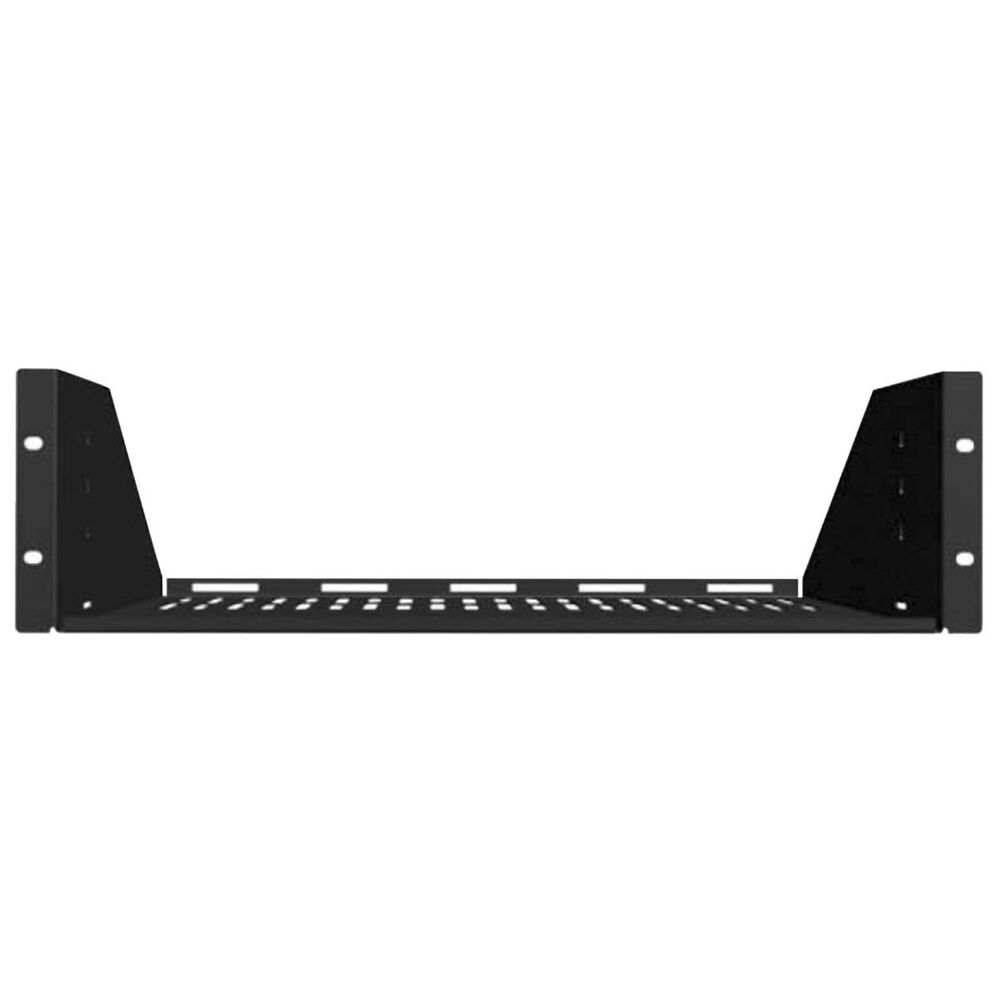 Sanus 3U Vented Rackmount Shelf in Black, , large