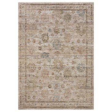 Loloi Priscilla Ivory and Multicolor 7"10" Round Area Rug, , large