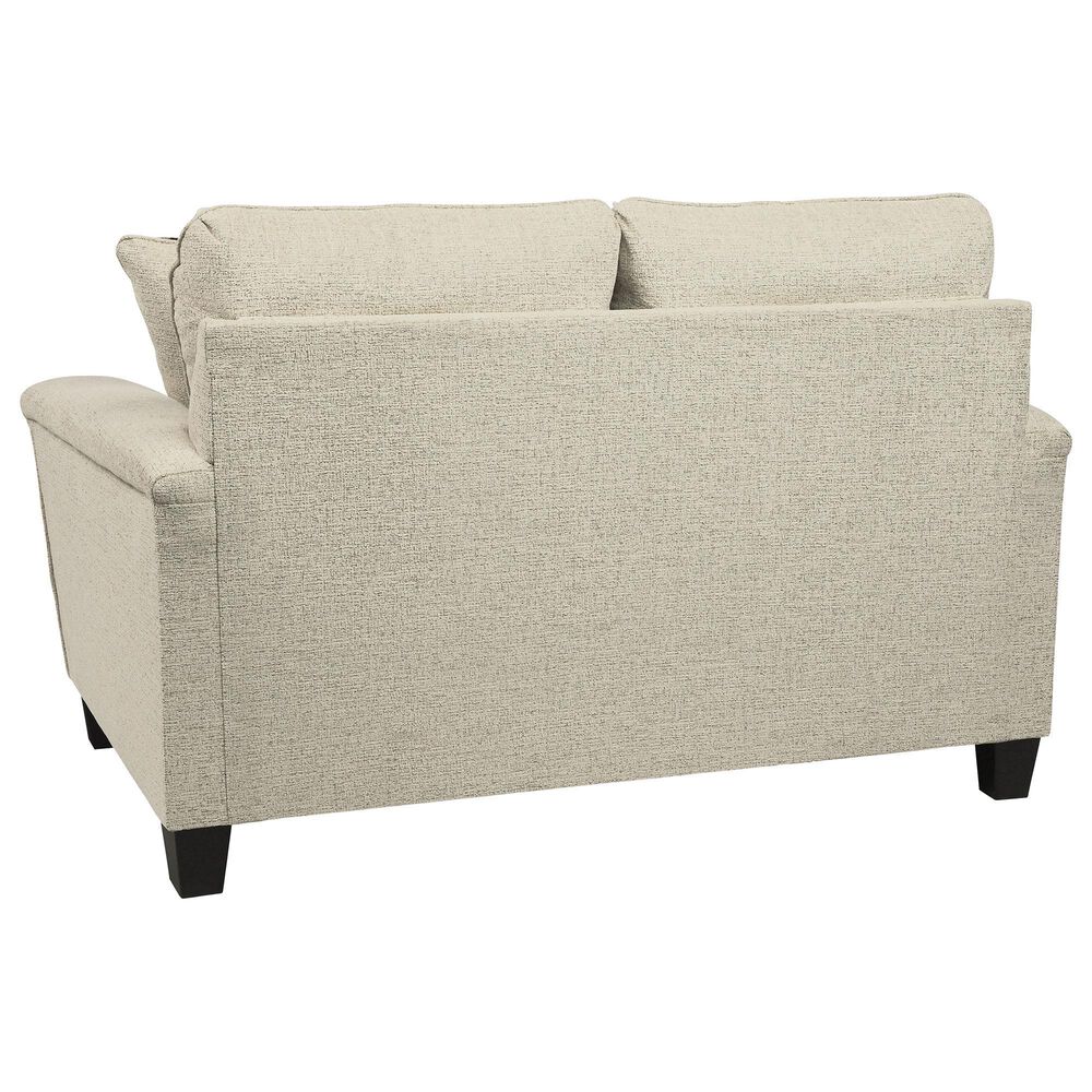 Ashley Abinger Stationary Sofa and Loveseat Set in Natural, , large