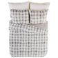 Peking Handicraft Maddie 5-Piece King Comforter Set in Gray, , large