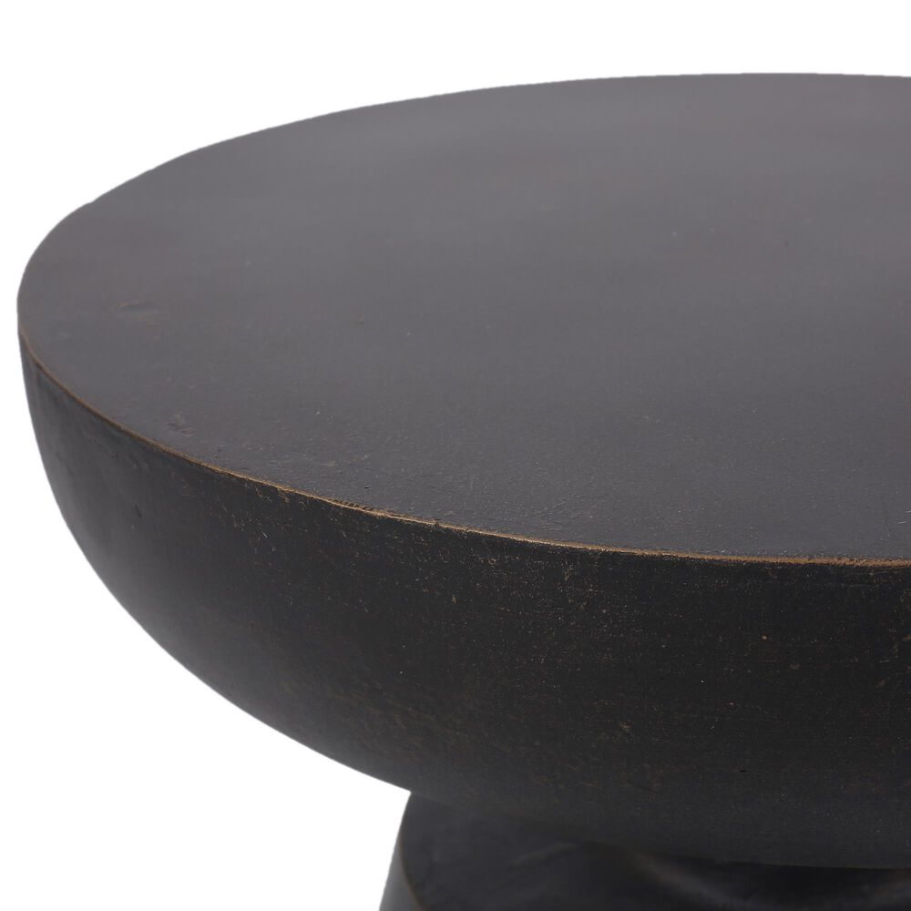 Hearth and Haven Round Patio Side Table in Copper, , large